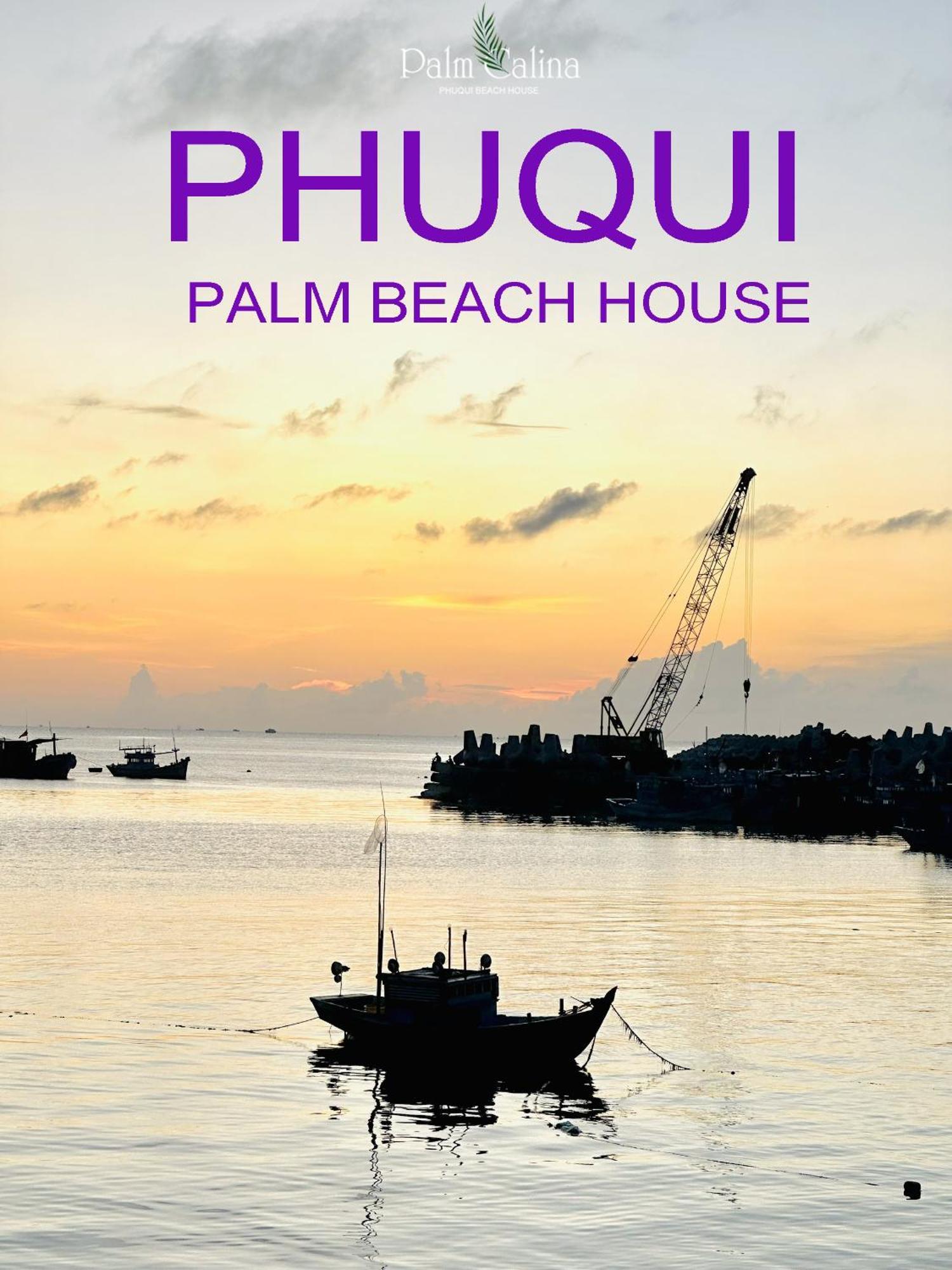 Palmcalina - Phuqui Beach House Cu Lao Thu Exterior foto